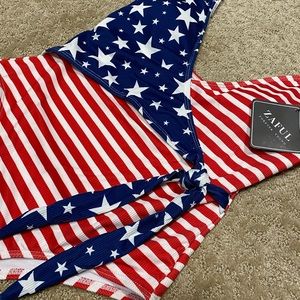 Zaful 1-piece Swim - American flag